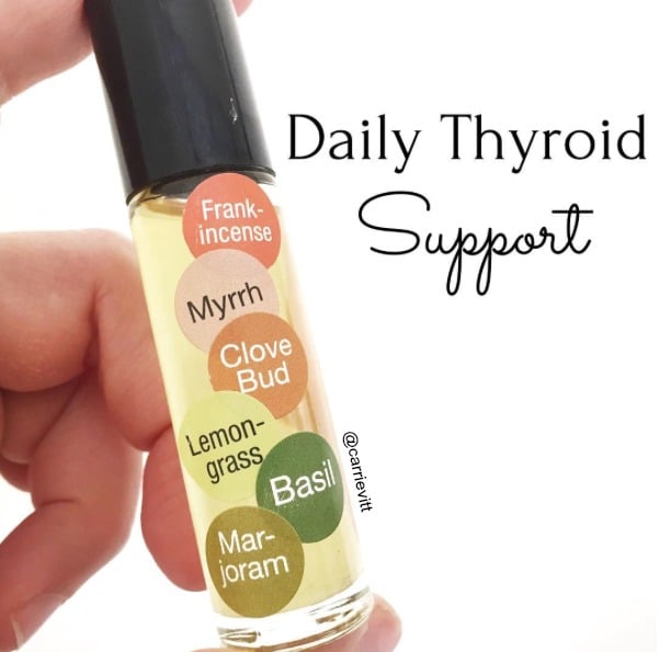 Essential oils for thyroid support - Essential oils help keep the body in homeostasis and work towards restoring and maintaining balance.
