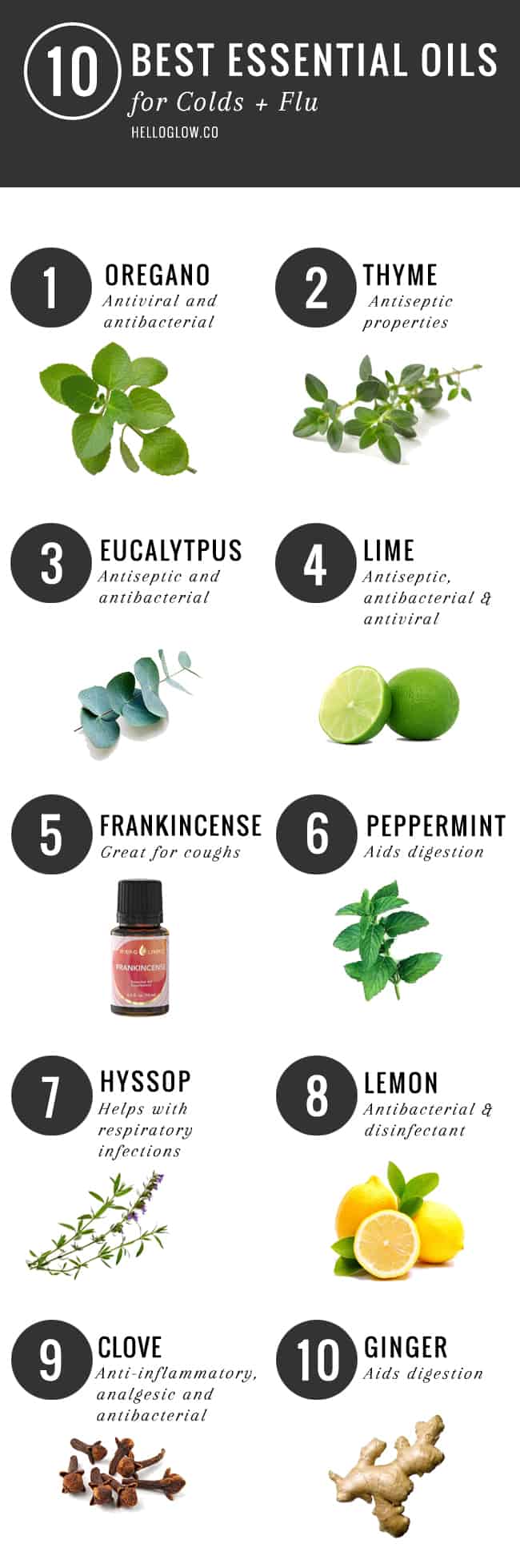 10 Best Essential Oils for Cold & Flu