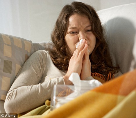 Allergic sneezes are quite different from sneezes caused by colds. These sneezes tend to be repetitive - perhaps a dozen times in a row without a break
