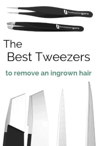 How to remove in an ingrown hair with the best tweezers