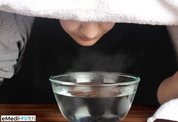steaming helps clean clogged pores and prevent blackheads