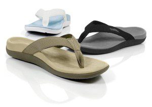 Vionic flip flops with arch support