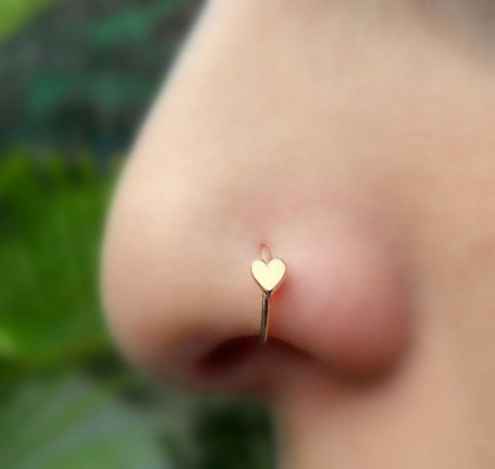 nose piercings healing time