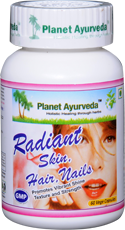 Radiant skin hair nail formula